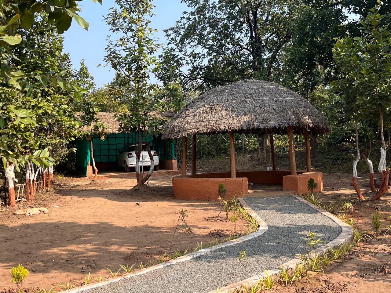 Swimming pool with natural spring water